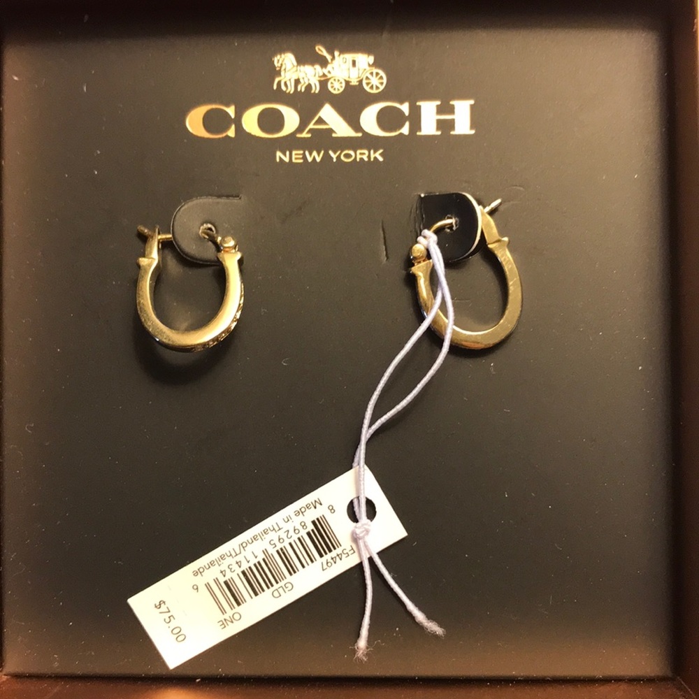 Coach earrings